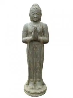 Standing Buddha "Namaste", Indian, in various sizes, 