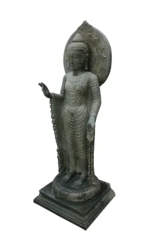 Standing Buddha, detailed, 165cm high 