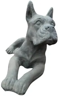 SALE – Liegender Hund, 50 cm 