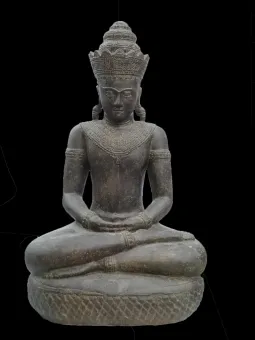 Sitting Buddha in Khmer style 