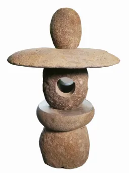 Garden lantern, punched, ca. 35 cm H 