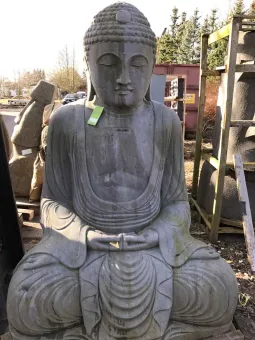 Sitzender Buddha, japanisch, 200 cm 