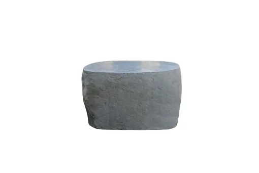 Steintisch massiv, polierte Oberfläche, 50 cm 