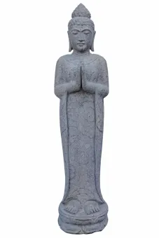 Stehender Buddha, 120 cm, Handhaltung Begrüßung 